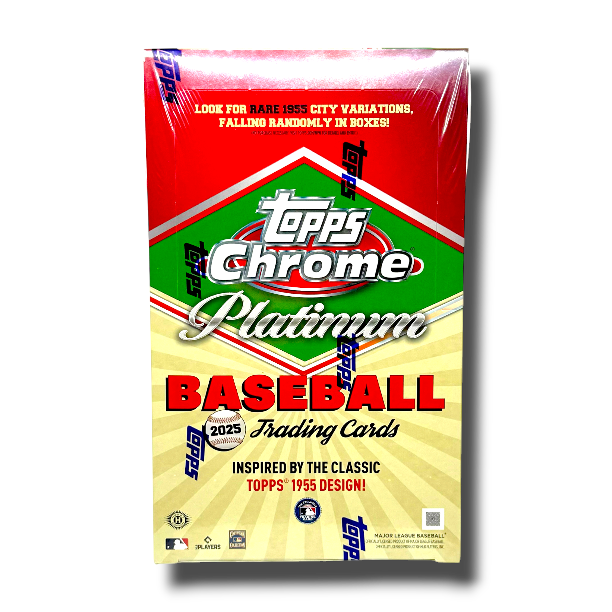 2025 Topps Chrome Platinum Baseball Hobby Box – HOFBC