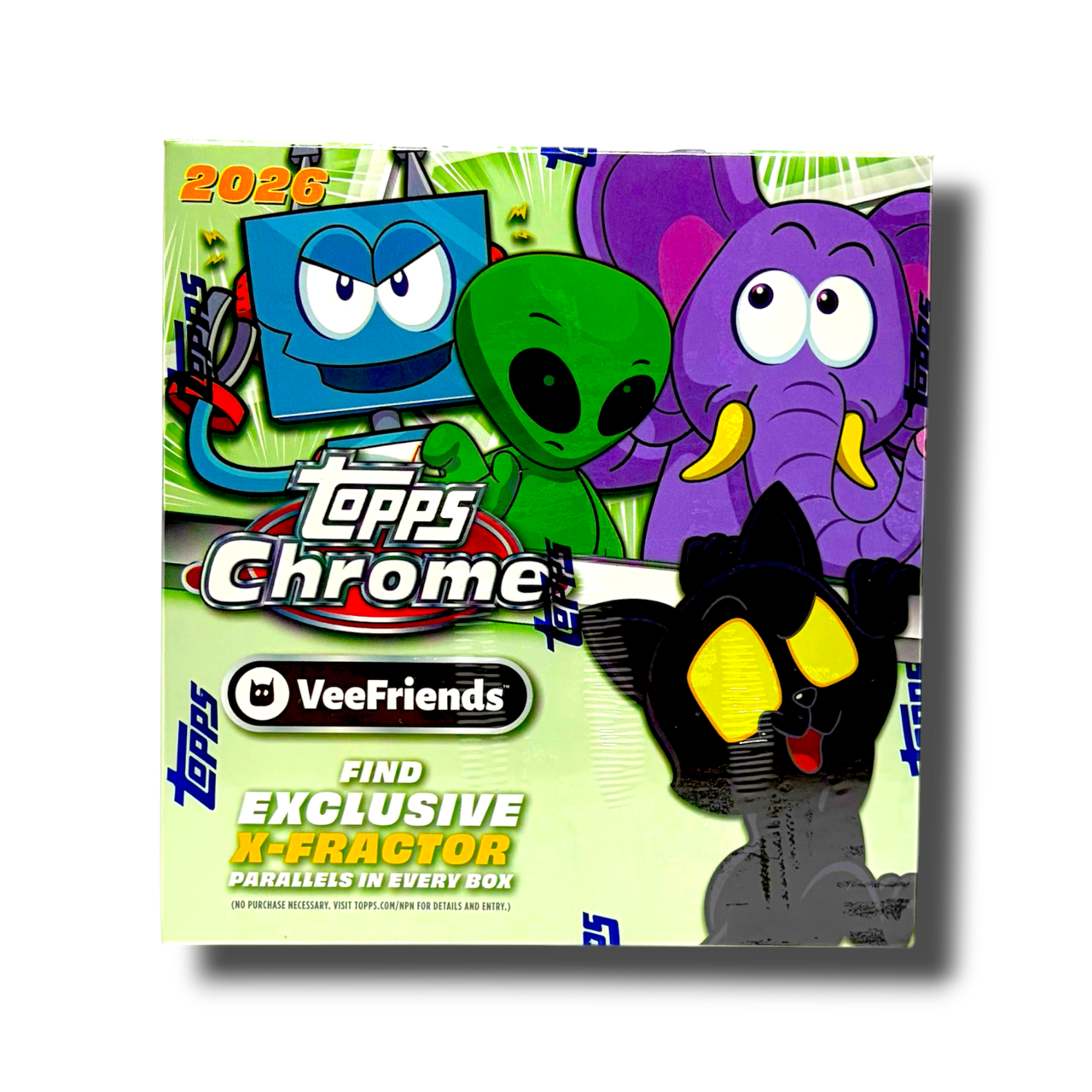 2026 Topps VeeFriends Chrome Mega Box – HOFBC