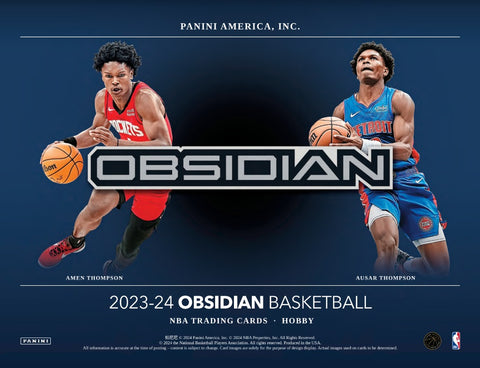 PRE-ORDER: 2023-24 Panini Obsidian Basketball Hobby Box