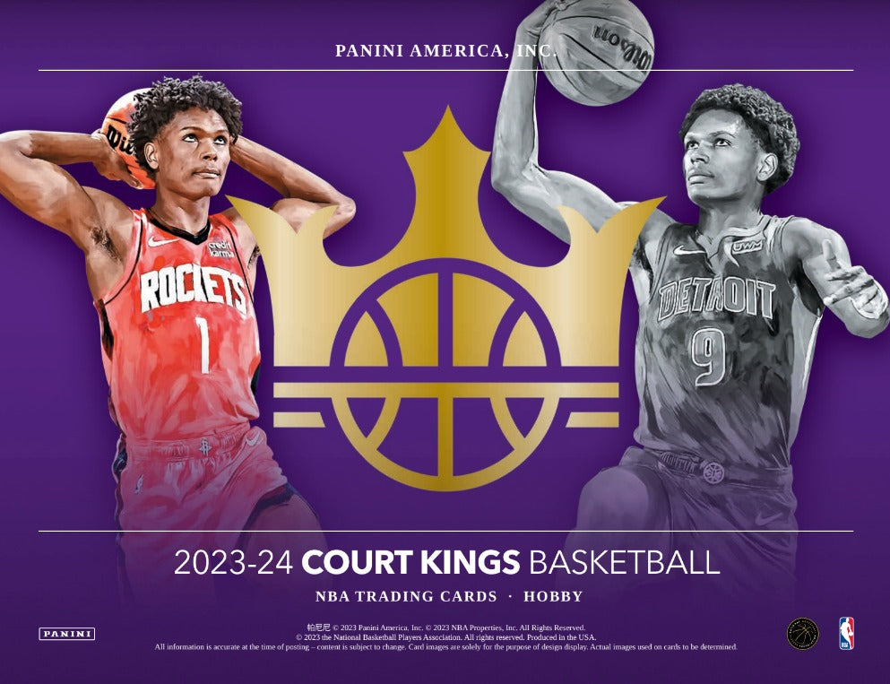 PRE-ORDER: 2023-24 Panini Court Kings Basketball Hobby Box – HOFBC