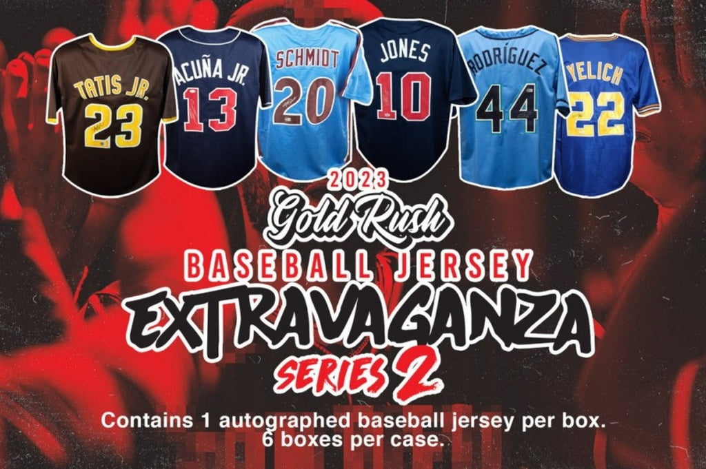 2023 Gold Rush Extravaganza Baseball Autographed Jersey Edition