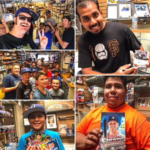Thank you to everyone who came out for National Baseball Card Day!!!