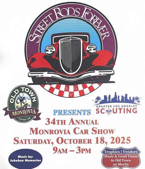 THE MONROVIA CAR SHOW IS BACK!!