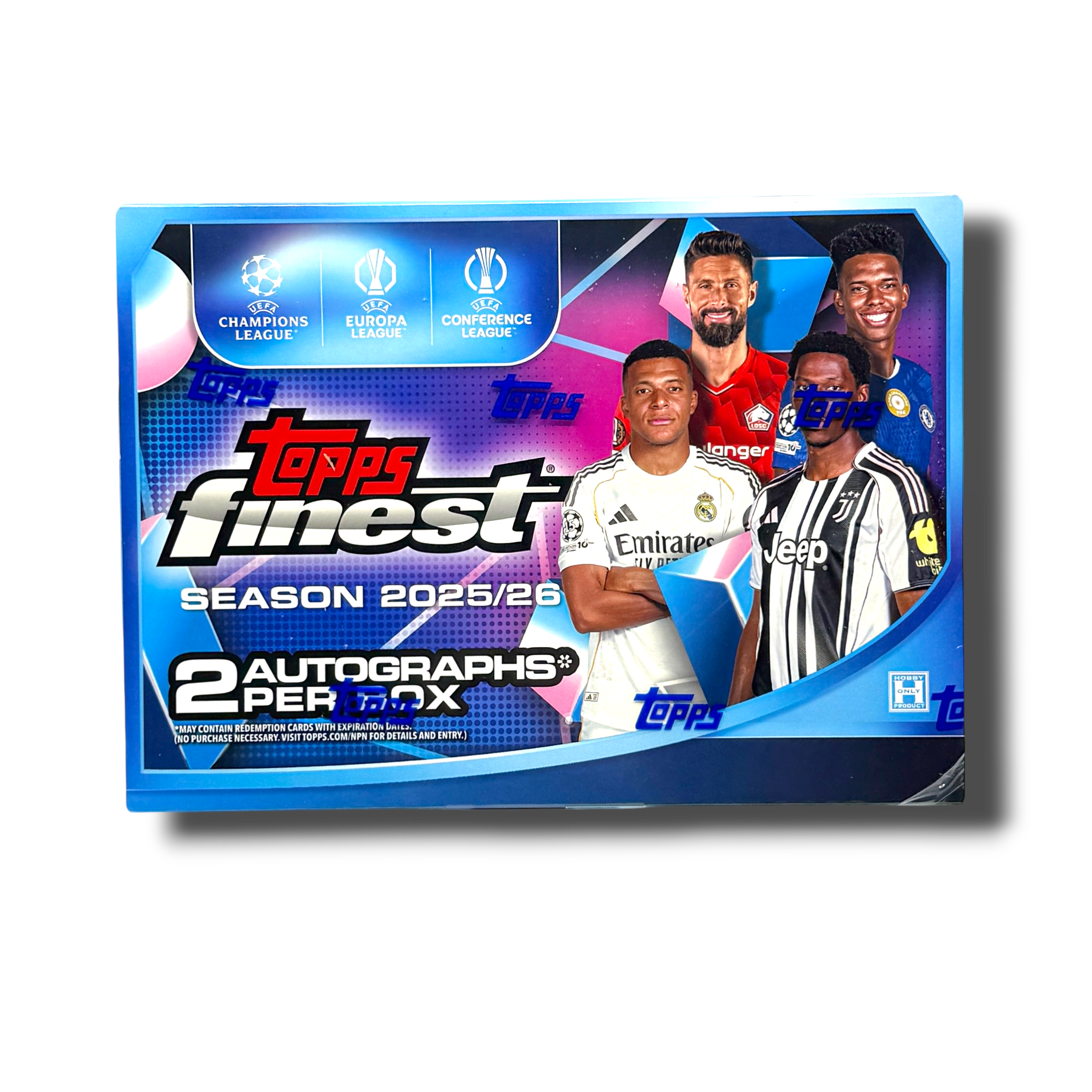 2025-26 Topps UEFA Champions League Finest Soccer Hobby Box