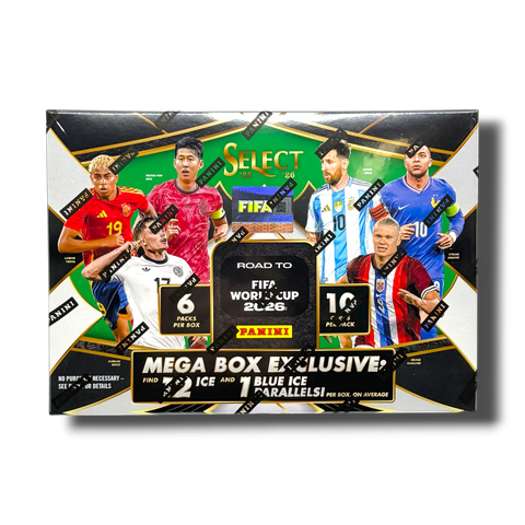 2025-26 Panini Select Road to FIFA World Cup Soccer Hobby Mega Box