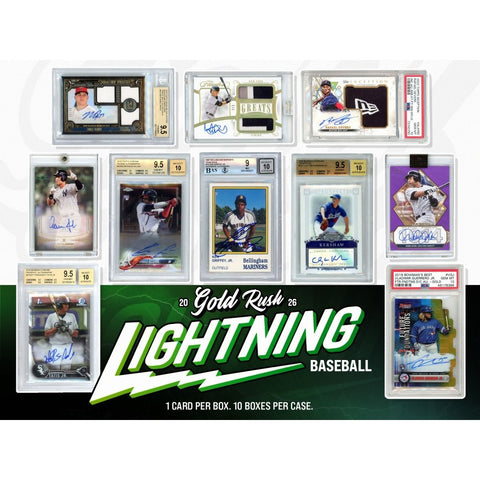 2026 Gold Rush Lightning Baseball Box