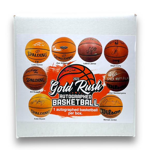 2023 Gold Rush Autographed Basketball Series Box Opened Live