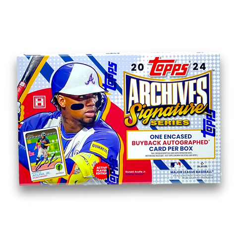 2024 Topps Archives Signature Series Active Player Edition Hobby Box Opened Live
