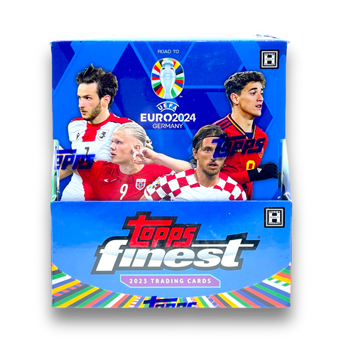 2024 Topps Finest Road to UEFA Euro Soccer Hobby Box Opened Live