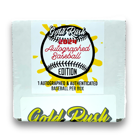 2024 Gold Rush Autographed Baseball Edition Box Opened Live