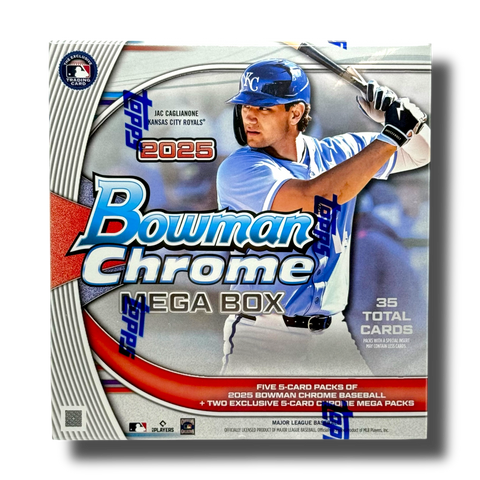 2025 Bowman Chrome Baseball Mega Box