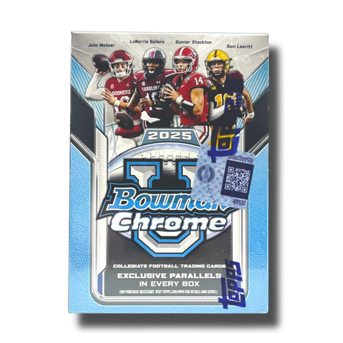 2025 Bowman University Chrome Football Value Box