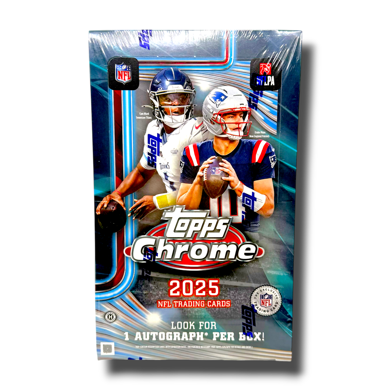 2025 Topps Chrome Football Hobby Box