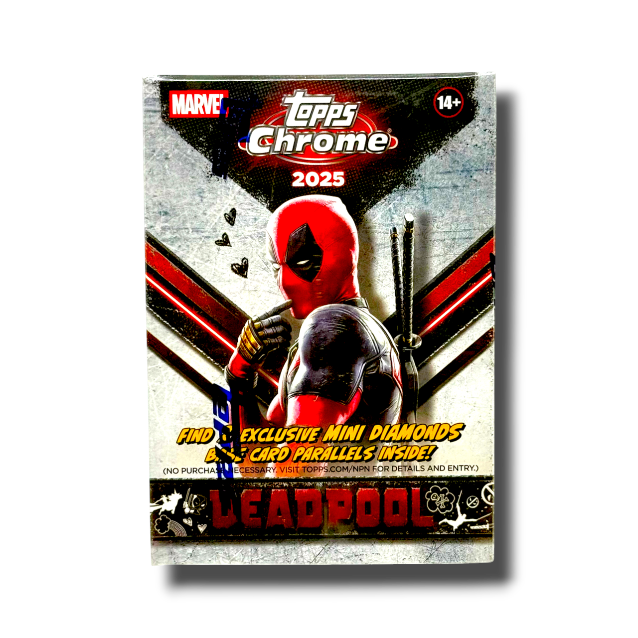 2025 Topps Chrome Marvel Deadpool Value Box