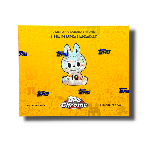 2025 Topps Chrome Labubu 10th Anniversary Hobby Box