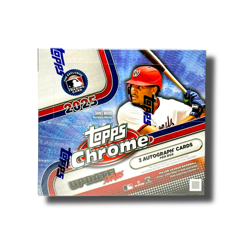 2025 Topps Chrome Update Series Baseball Jumbo Box
