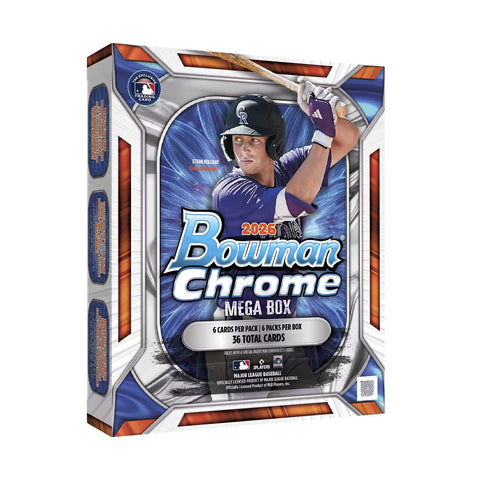 PRE-ORDER: 2026 Bowman Chrome Baseball Mega Box