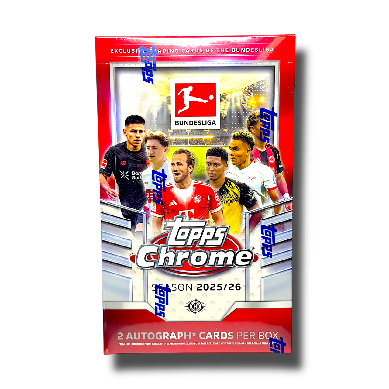 2025-26 Topps Chrome Bundesliga Soccer Hobby Box