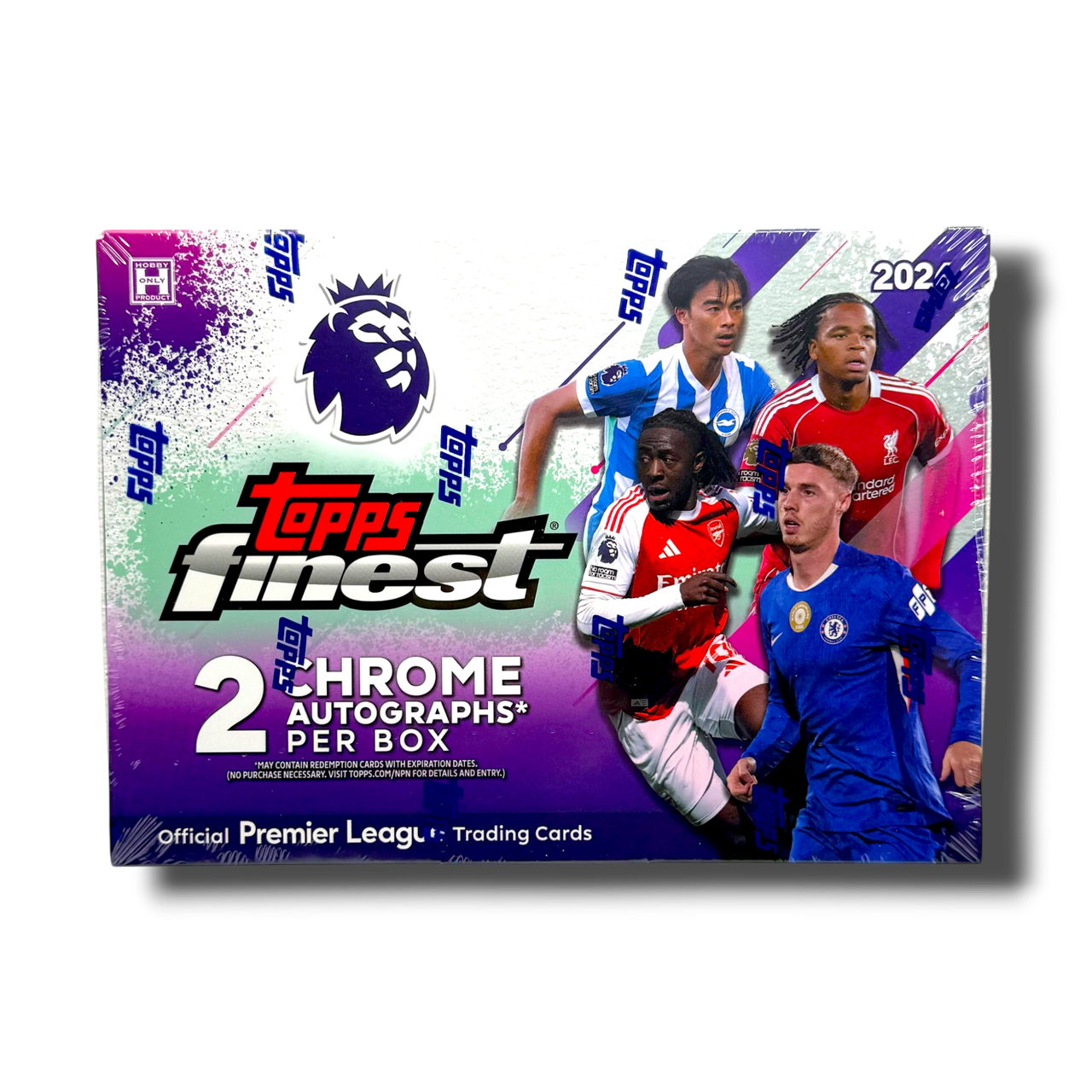 2026 Topps Finest Premier League Soccer Hobby Box