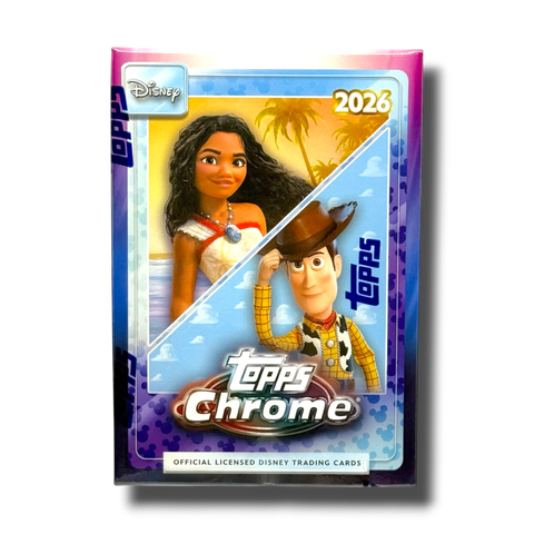 2026 Topps Chrome Disney Value Box