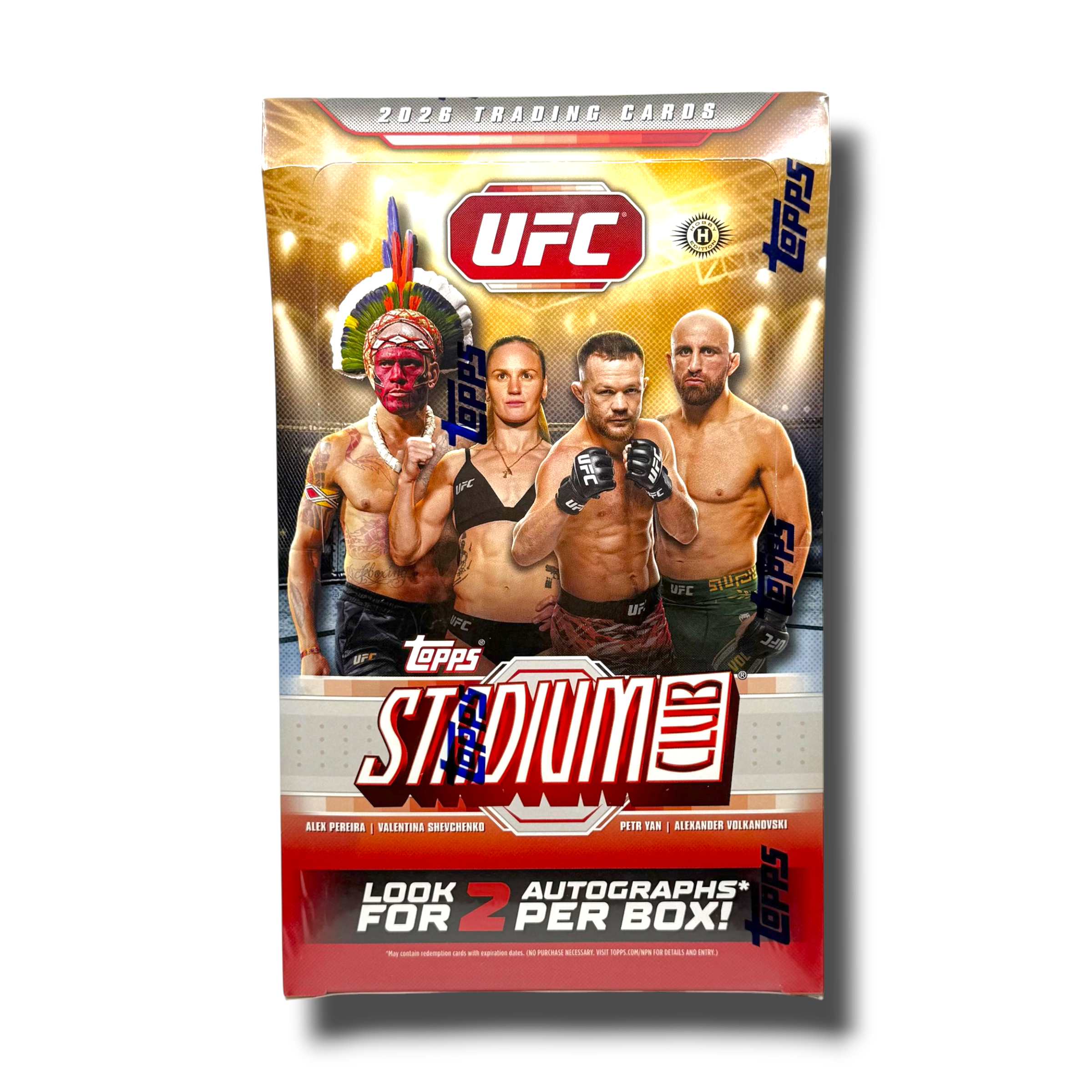 2026 Topps Stadium Club UFC Hobby Box
