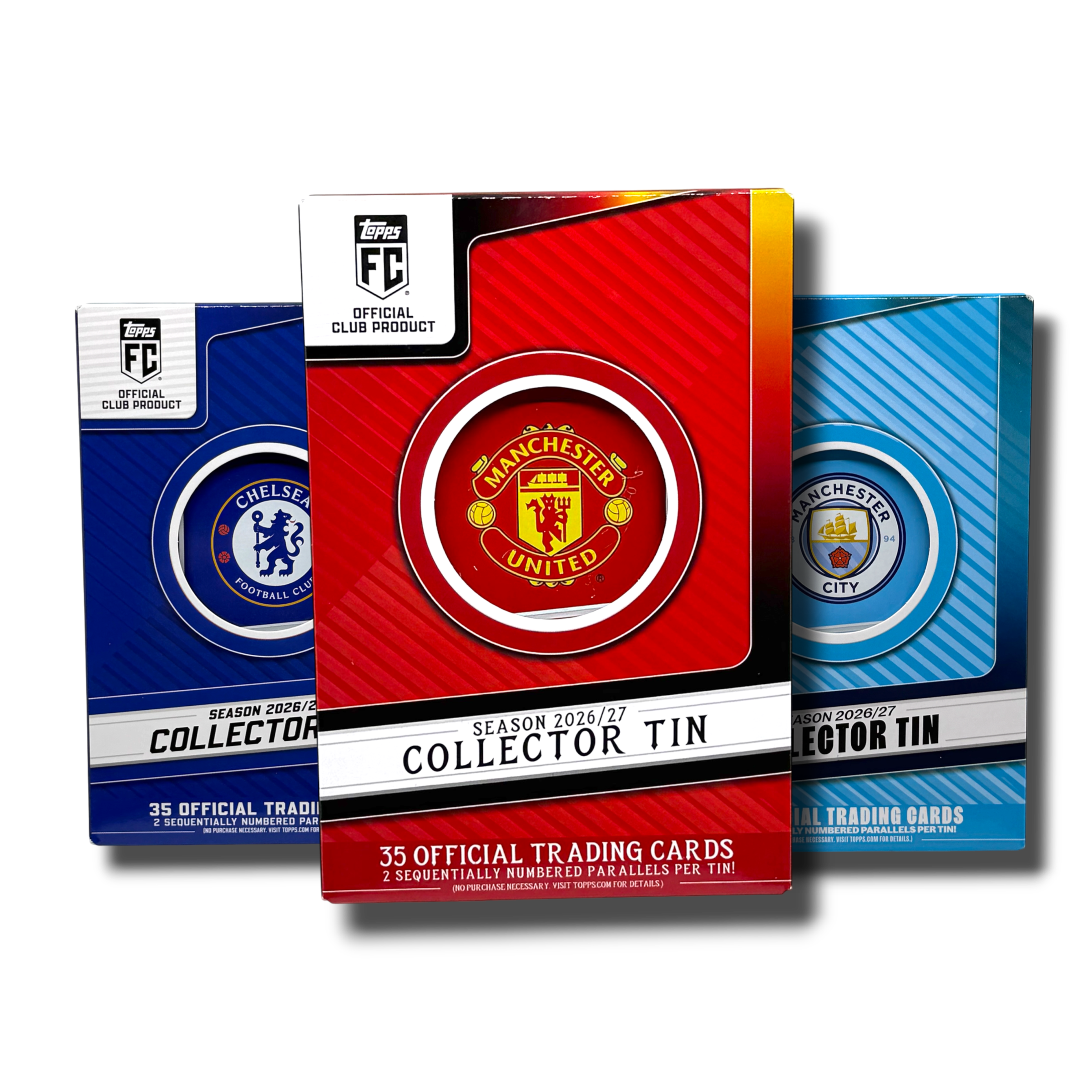 2026-27 Topps Official Club Collector Soccer Tins