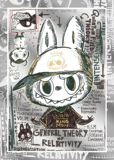 その他 2025 Topps Chrome Labubu 2box PRE-ORDER: 2025 Topps Chrome Labubu 10th Anniversary Hobby Box – HOFBC