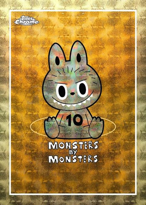 PRE-ORDER: 2025 Topps Chrome Labubu 10th Anniversary Hobby Box – HOFBC