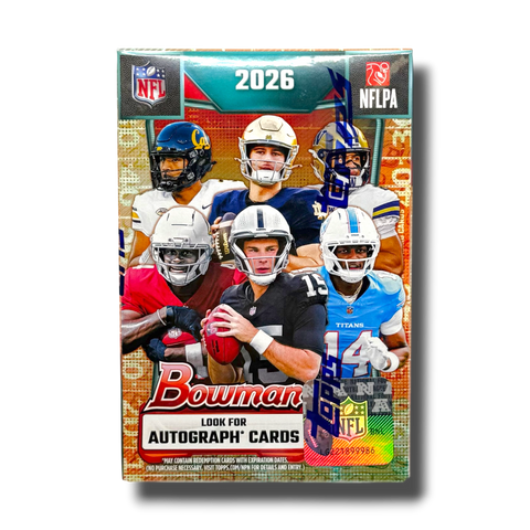 PRE-ORDER: 2026 Bowman Football Value Box