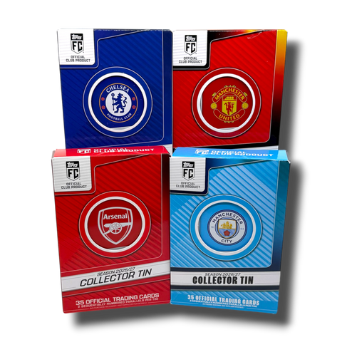 2026-27 Topps Official Club Collector Soccer Tins