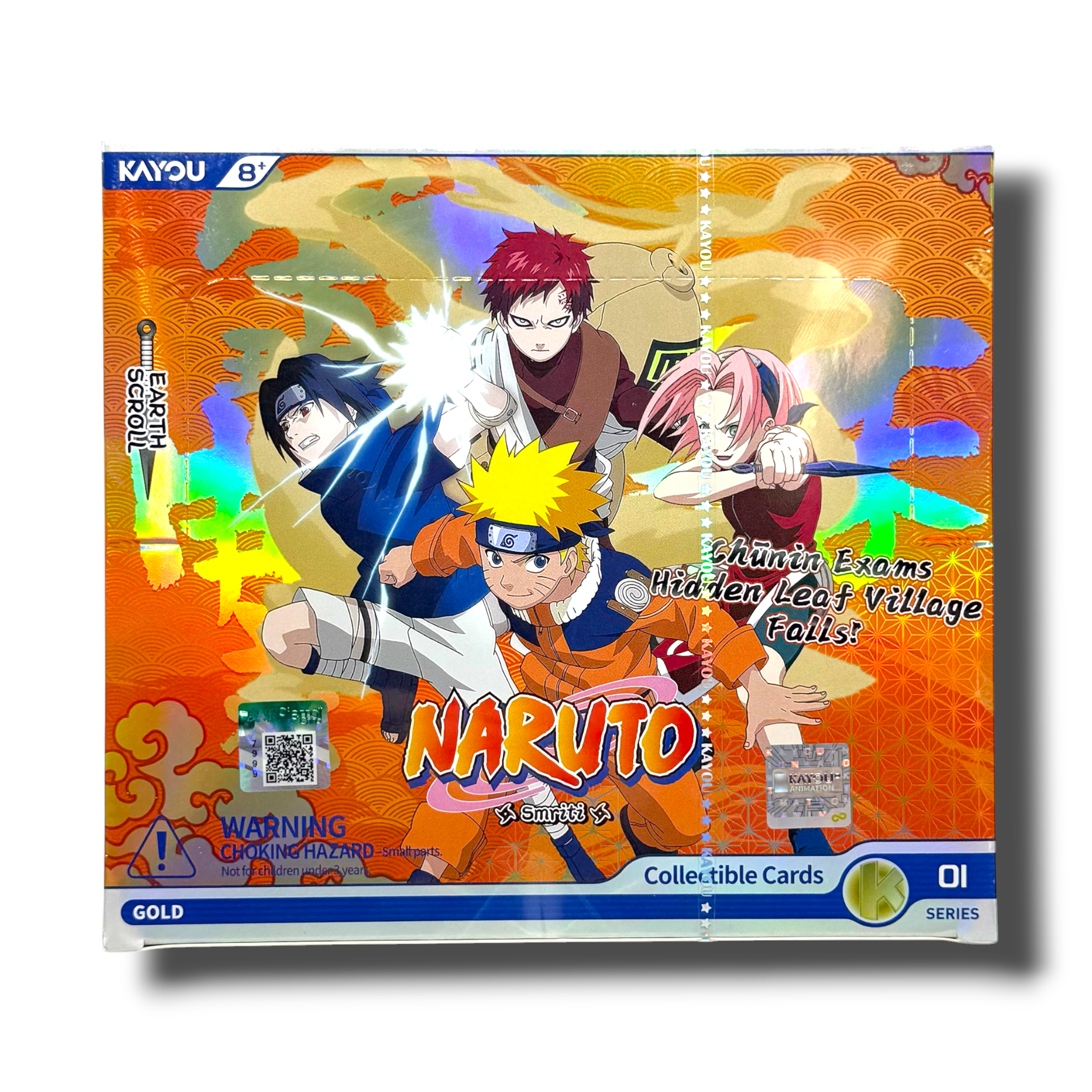 2026 Kayou Naruto Smriti Earth Scroll Series 1 Box