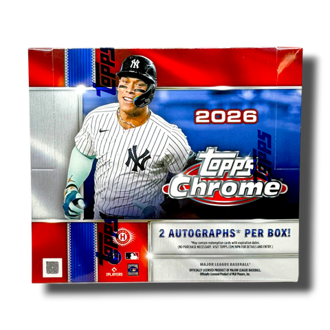 2026 Topps Chrome Baseball Jumbo Box