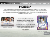 2023 Topps Stadium Club Baseball Hobby Box Opened Live