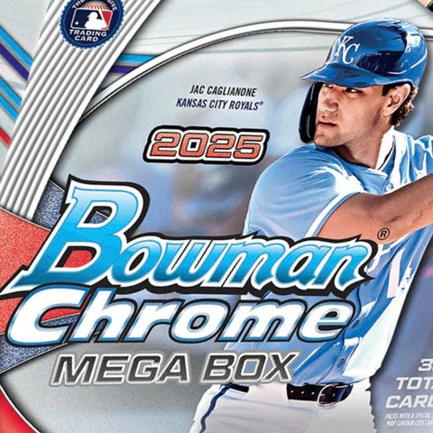 2025 Bowman Chrome Baseball Mega Box