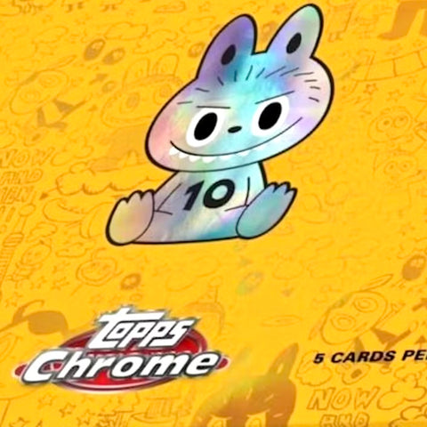 PRE-ORDER: 2025 Topps Chrome Labubu 10th Anniversary Hobby Box