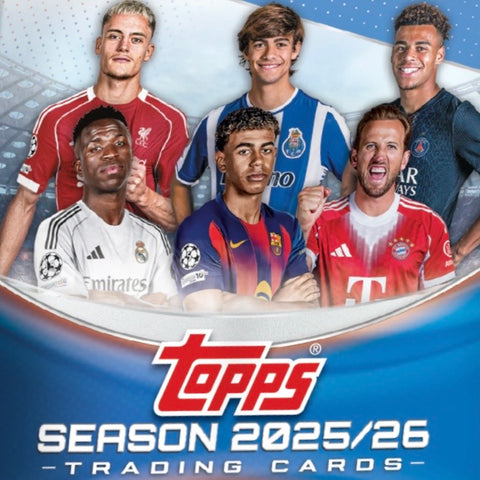 PRE-ORDER: 2025-25 Topps UEFA Club Competitions Soccer Value Box