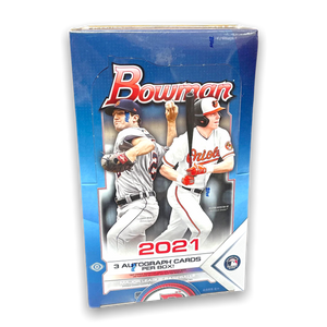 2021 Bowman Baseball HTA Jumbo Box Opened Live