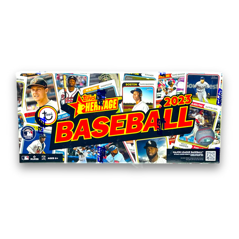 2023 Topps Heritage Baseball Hobby Box Opened Live