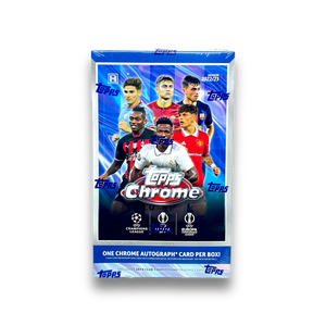 2022-23 Topps UEFA Club Competitions Chrome Soccer Hobby Box