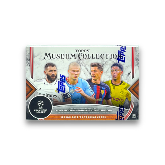 2022-23 Topps UEFA Champions League Museum Collection Soccer Hobby Box Opened Live
