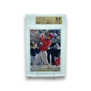 2018 Topps Now Baseball Shohei Ohtani Spring Training RC BGS 9.5 Single Card