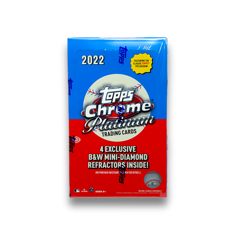2022 Topps Chrome Platinum Anniversary Baseball Lite Box Opened Live