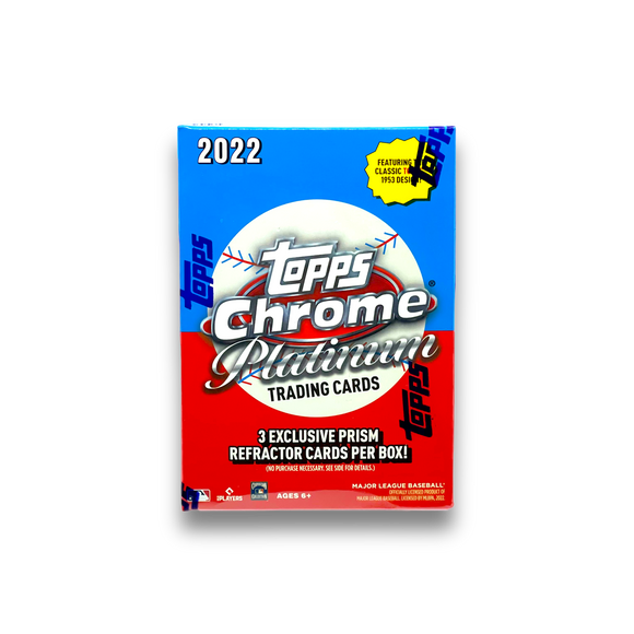 2022 Topps Chrome Platinum Anniversary Baseball Blaster Box Opened Live