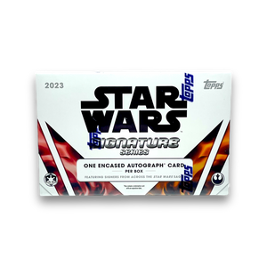 2023 Topps Star Wars Signature Series Hobby Box Opened Live