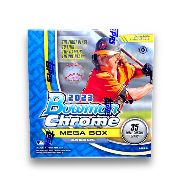 2023 Bowman Chrome Baseball Hobby Mega Box