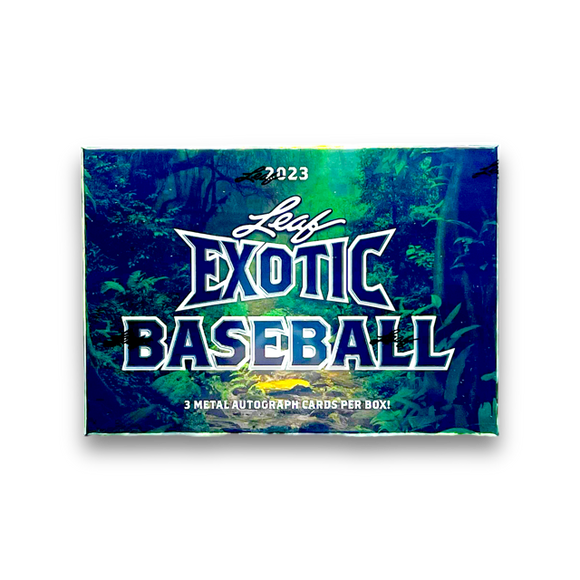 2023 Leaf Exotic Baseball Hobby Box