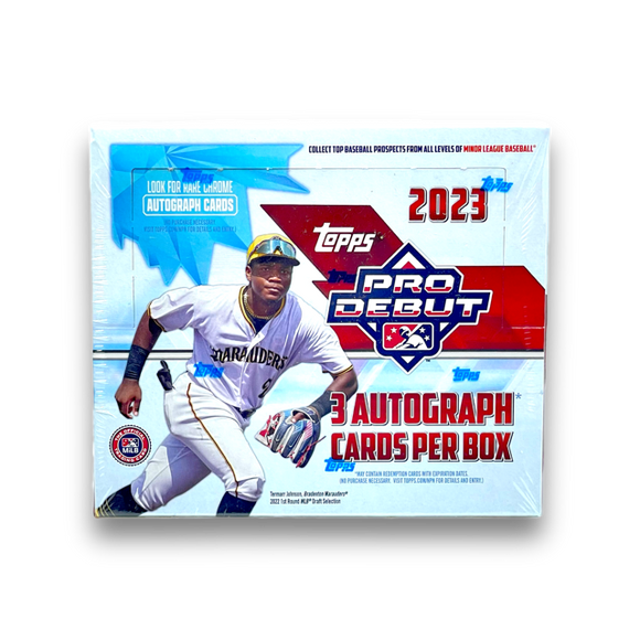 2023 Topps Pro Debut Baseball HTA Jumbo Box Opened Live