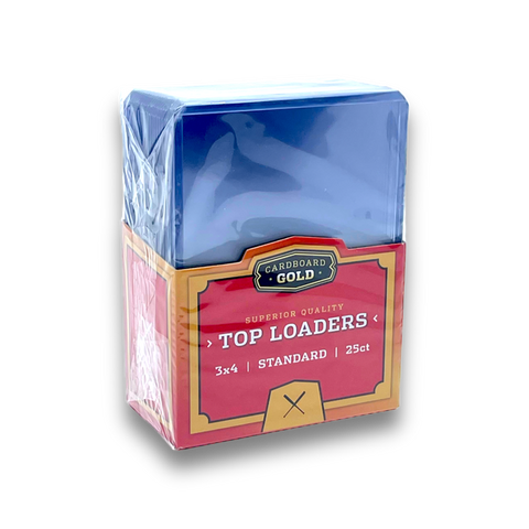 Cardboard Gold Standard 35pt. Top Loaders 25ct. Pack
