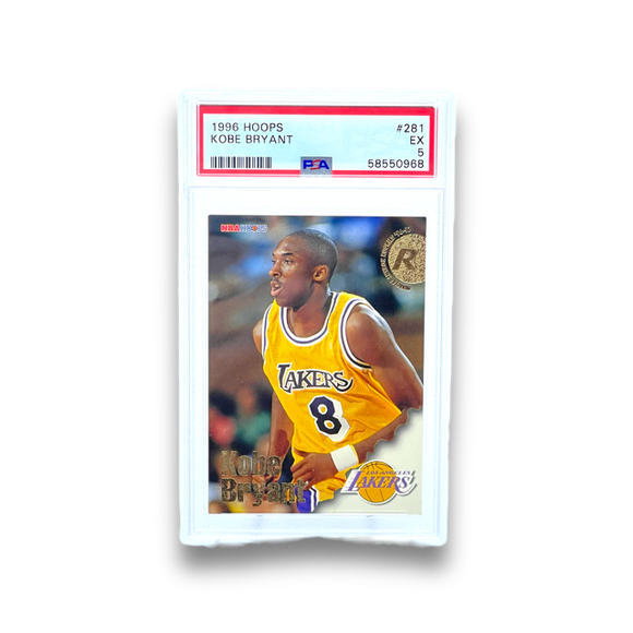 1996 Hoops Basketball Kobe Bryant RC PSA 5 Single Card