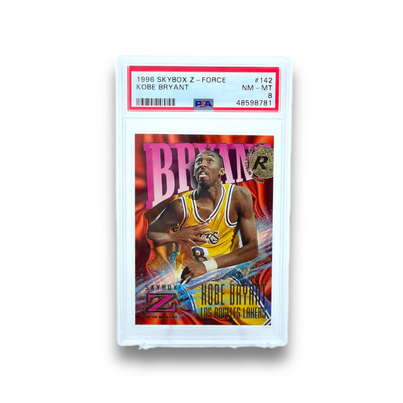 1996 Skybox Z-Force Basketball Kobe Bryant RC PSA 8 Single Card
